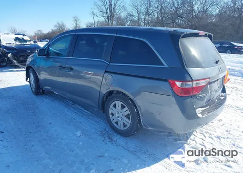 2011 Honda Odyssey Lx z USA, uszkodzony, nr VIN 5FNRL5H26BB022218